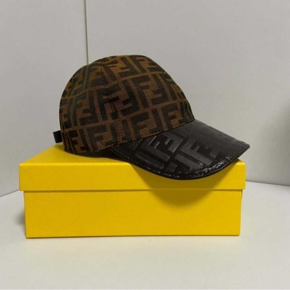 Fendi FF Monogram Baseball Cap - image 2